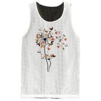 Dandelion Chicken Flower Mesh Reversible Basketball Jersey Tank