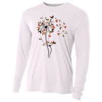 Dandelion Chicken Flower Cooling Performance Long Sleeve Crew