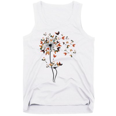 Dandelion Chicken Flower Tank Top