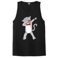 Dabbing Cat Funny Dab Gift Cat PosiCharge Competitor Tank