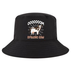 Dyslexic Cow Funny Dyslexia Cool Comfort Performance Bucket Hat