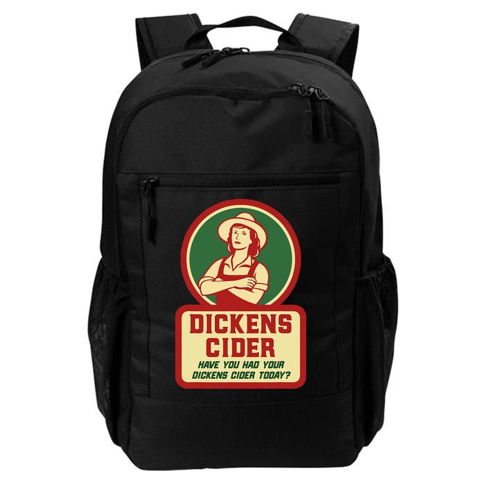 Dickens Cider Fun And Cheeky Innuendo Double Entendre Pun Daily Commute Backpack