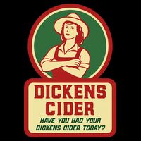 Dickens Cider Fun And Cheeky Innuendo Double Entendre Pun Daily Commute Backpack