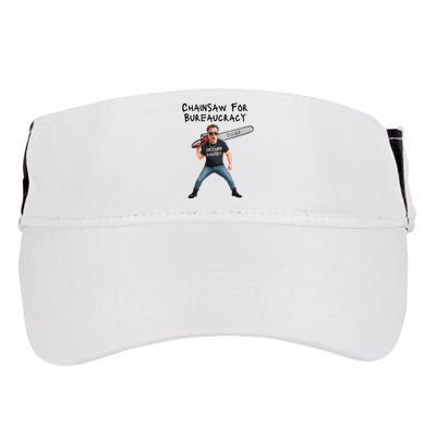 D.O.G.E. Chainsaw For Bureaucracy Meme Political Humor Adult Drive Performance Visor