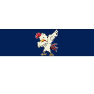 Dabbing Chicken Farmer Farm Dab Funny Farming Bumper Sticker