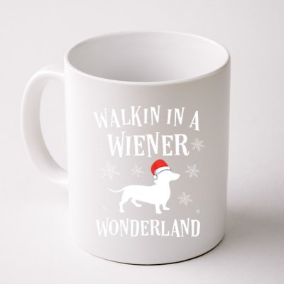 Dachshund Christmas Funny Doxie Wiener Wonderland Holiday Cool Gift Coffee Mug