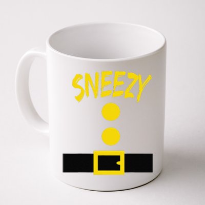 Dwarf Costume Funny Halloween Gift Idea Sneezy Coffee Mug