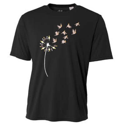 Dandelion Cockatiels For Cockatiel Lover Cockatiel Cooling Performance Crew T-Shirt