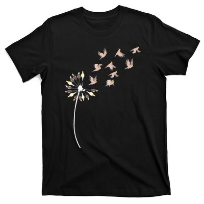 Dandelion Cockatiels For Cockatiel Lover Cockatiel T-Shirt