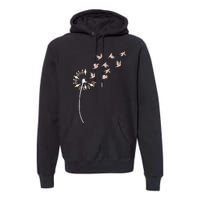 Dandelion Cockatiels For Cockatiel Lover Cockatiel Premium Hoodie