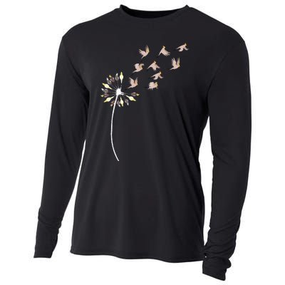 Dandelion Cockatiels For Cockatiel Lover Cockatiel Cooling Performance Long Sleeve Crew