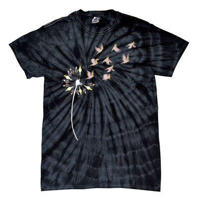 Dandelion Cockatiels For Cockatiel Lover Cockatiel Tie-Dye T-Shirt