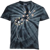 Dandelion Cockatiels For Cockatiel Lover Cockatiel Kids Tie-Dye T-Shirt