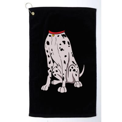 Dalmatian Costume For Halloween Dog Animal Cosplay Platinum Collection Golf Towel