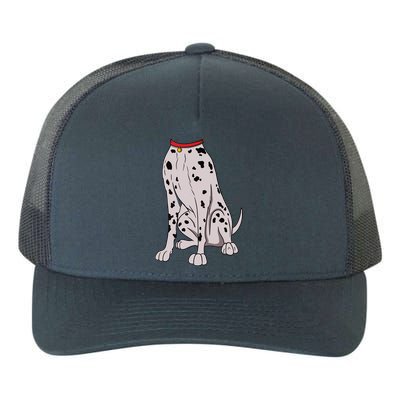 Dalmatian Costume For Halloween Dog Animal Cosplay Yupoong Adult 5-Panel Trucker Hat