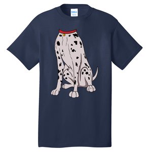 Dalmatian Costume For Halloween Dog Animal Cosplay Tall T-Shirt