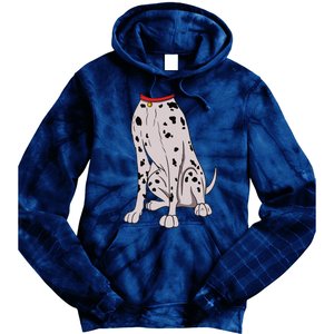 Dalmatian Costume For Halloween Dog Animal Cosplay Tie Dye Hoodie