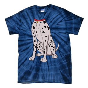 Dalmatian Costume For Halloween Dog Animal Cosplay Tie-Dye T-Shirt