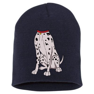 Dalmatian Costume For Halloween Dog Animal Cosplay Short Acrylic Beanie