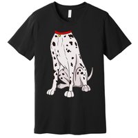 Dalmatian Costume For Halloween Dog Animal Cosplay Premium T-Shirt