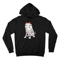 Dalmatian Costume For Halloween Dog Animal Cosplay Tall Hoodie