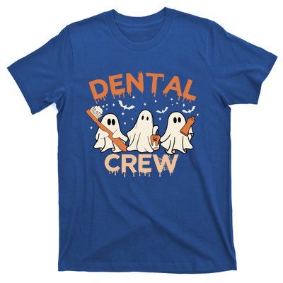 Dental Crew Funny Boo Teeth Dentist Hygiene Retro Halloween Great Gift T-Shirt