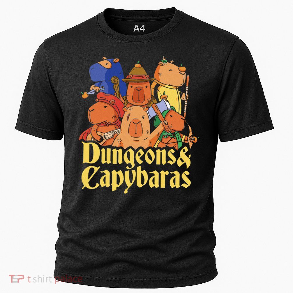 Dungeons & Capybaras Funny Capybara Lover Performance Shirt
