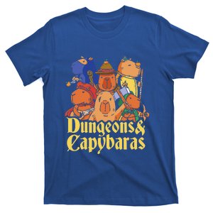 Dungeons & Capybaras Funny Capybara Lover T-Shirt