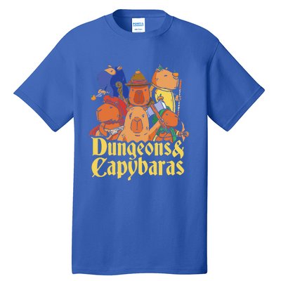 Dungeons & Capybaras Funny Capybara Lover Tall T-Shirt