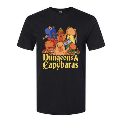 Dungeons & Capybaras Funny Capybara Lover Softstyle CVC T-Shirt