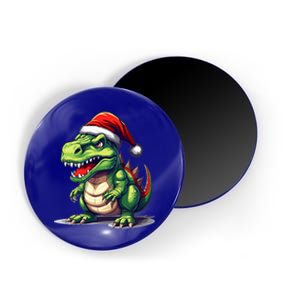 Dino Christmas Funny Trex Christmas Tree Gift Magnet