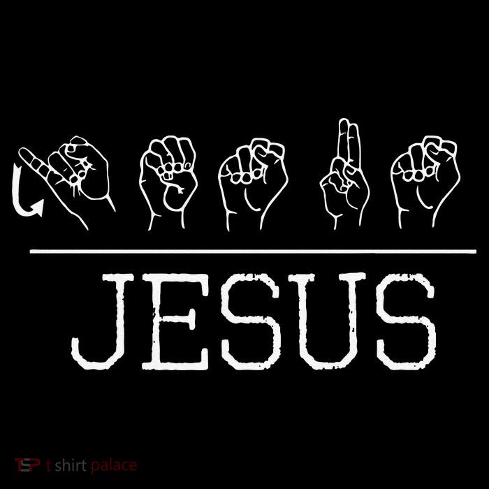 Deaf Christian Faith Name Of Jesus ASL Sign Language Sustainable Bucket Hat