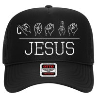 Deaf Christian Faith Name Of Jesus ASL Sign Language Hat
