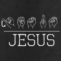 Deaf Christian Faith Name Of Jesus ASL Sign Language Hat