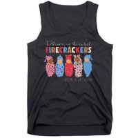 Delivering Cutest Firecrackers Funny L&D Nurse 4th Of Tank Top