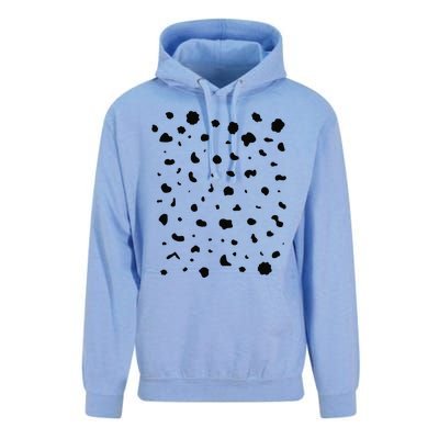 Dalmatian Costume Funny Halloween Party Dalmatian Dog Lovers Unisex Surf Hoodie