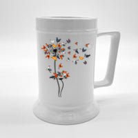 Dandelion Chicken Flower Floral Chicken Tree Lover Beer Stein