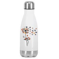 Dandelion Chicken Flower Floral Chicken Tree Lover Stainless Steel Insulated Water Bottle