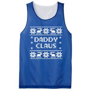 Daddy Claus Funny Christmas Ugly Style Father Dad Gift Mesh Reversible Basketball Jersey Tank