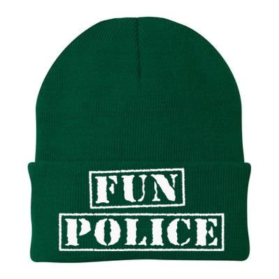 Dance Chaperone Fun Police Funny Knit Cap Winter Beanie