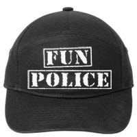 Dance Chaperone Fun Police Funny 7-Panel Snapback Hat