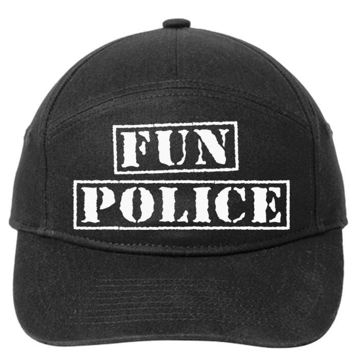 Dance Chaperone Fun Police Funny 7-Panel Snapback Hat