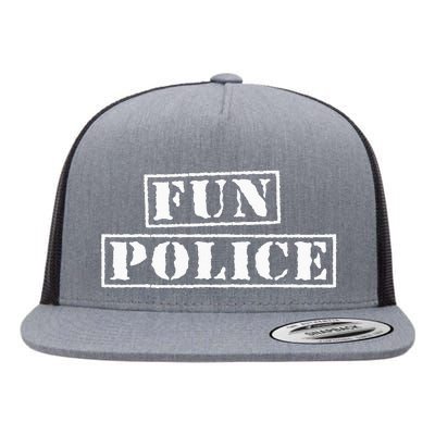 Dance Chaperone Fun Police Funny Flat Bill Trucker Hat