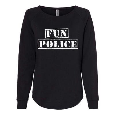 Dance Chaperone Fun Police Funny Womens California Wash Sweatshirt