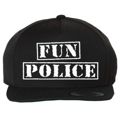 Dance Chaperone Fun Police Funny Wool Snapback Cap