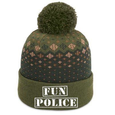 Dance Chaperone Fun Police Funny The Baniff Cuffed Pom Beanie