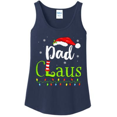 Dad Claus Family Santa Christmas Idea Matching Xmas Ladies Essential Tank