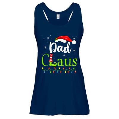 Dad Claus Family Santa Christmas Idea Matching Xmas Ladies Essential Flowy Tank