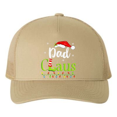 Dad Claus Family Santa Christmas Idea Matching Xmas Yupoong Adult 5-Panel Trucker Hat