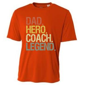 Dad Coach Gift Cooling Performance Crew T-Shirt